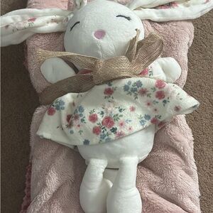 Baby Girl Blanket & Bows & Diapers Bundle!